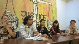 Bersama Kontras, keluarga korban Ruben Pata Sambo menuntut agar ayahnya mendapatkan keadilan hukum