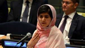 Malala menyampaikan pidato di PBB bertepatan dengan ulang tahunnya yang ke-16
