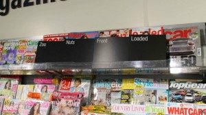 Sampul majalah-majalah dewasa sekarang tidak diperlihatkan secara utuh di toko-toko