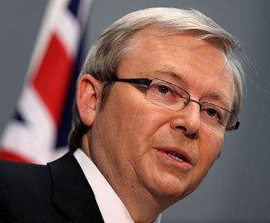 Kevin Rudd. Foto : telegraph.co.uk