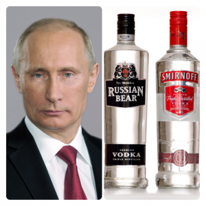 Ilustrasi : Putin dan Vodka