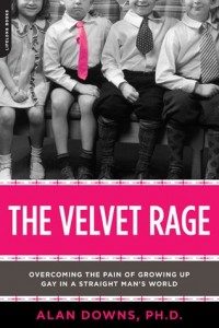 Ilustrasi : sampul depan buku " The Velvet Rage".