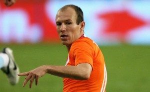 Arjen Robben Di Lapangan Hijau (Sumber: tribunnews.com)