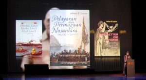 Pidato Kebudayaan Dr. Hilman Farid, Teater Jakarta, Taman Ismail Marzuki (10/11/2014). Foto,Dok/SuaraKita/Yatnapelangi.