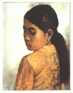 Ilustrasi lukisan karya Dullah (1919) ia dikenal sebagai pelukis yang sering mendampingi presiden RI pertama. sumber: sumberilmu.info