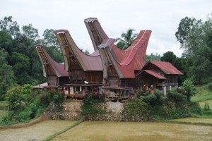 Rumah Adat Tana Toraja (Sumber ; Nurdiyansah/Suara Kita)