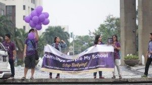 Aksi Simpatik Purple My School (Foto : Rafi/Suara Kita)