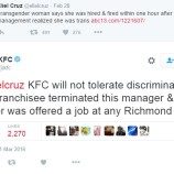 KFC Pecat Manajer Diskriminatif