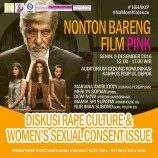 [Press Release] Memahami Rape Culture dan Women’s Consent Issue Sebagai Upaya Menghapus Kekerasan Seksual