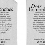 Kampanye Baru Skotlandia Melawan Homofobia dan Transfobia