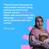 Shinta Ratri Pejuang Hak Transpuan dari Yogyakarta